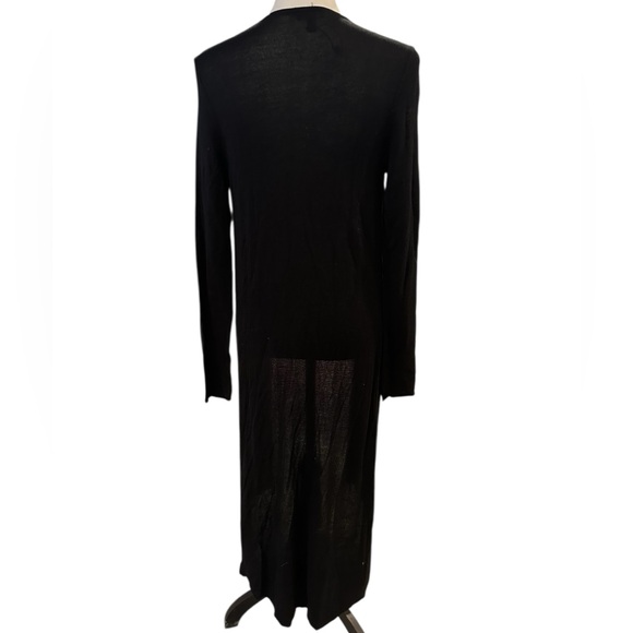 Express Black Cardigan Long Size Small - Picture 2 of 4